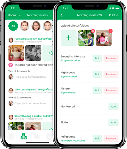 TeachKloud App Screen 1